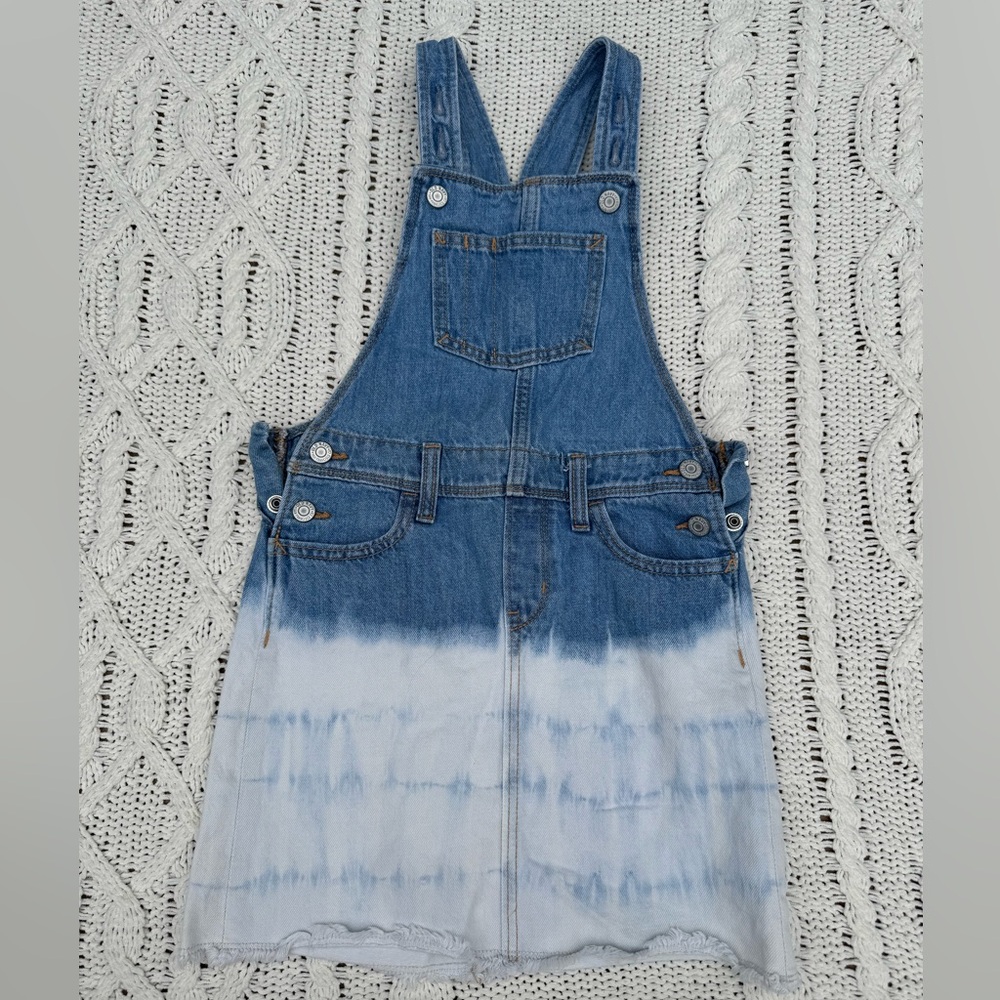 Old Navy Tie Dye Overall Dress Kids Size 8 (M)